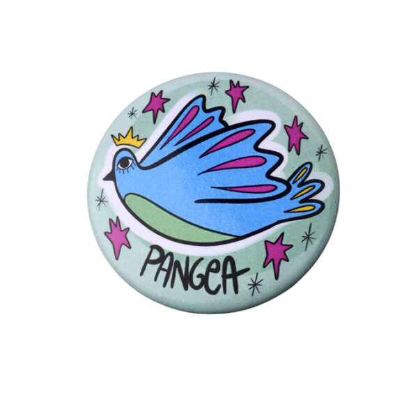 Pins-B-viaggio Uccello bomboniera Pangea